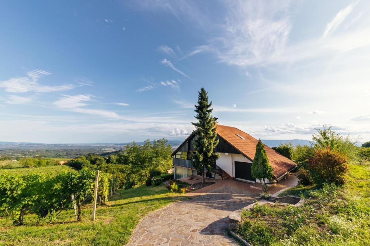 Cosy Hill Home Rucman With A Breathtaking View Zgornja Pohanca Extérieur photo